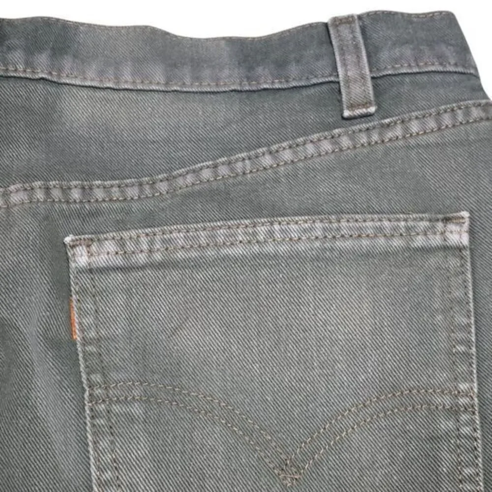 VTG Levi's 550 Relaxed Fit Jeans Mens Orange Tab Made in USA Green *35x33 Actual